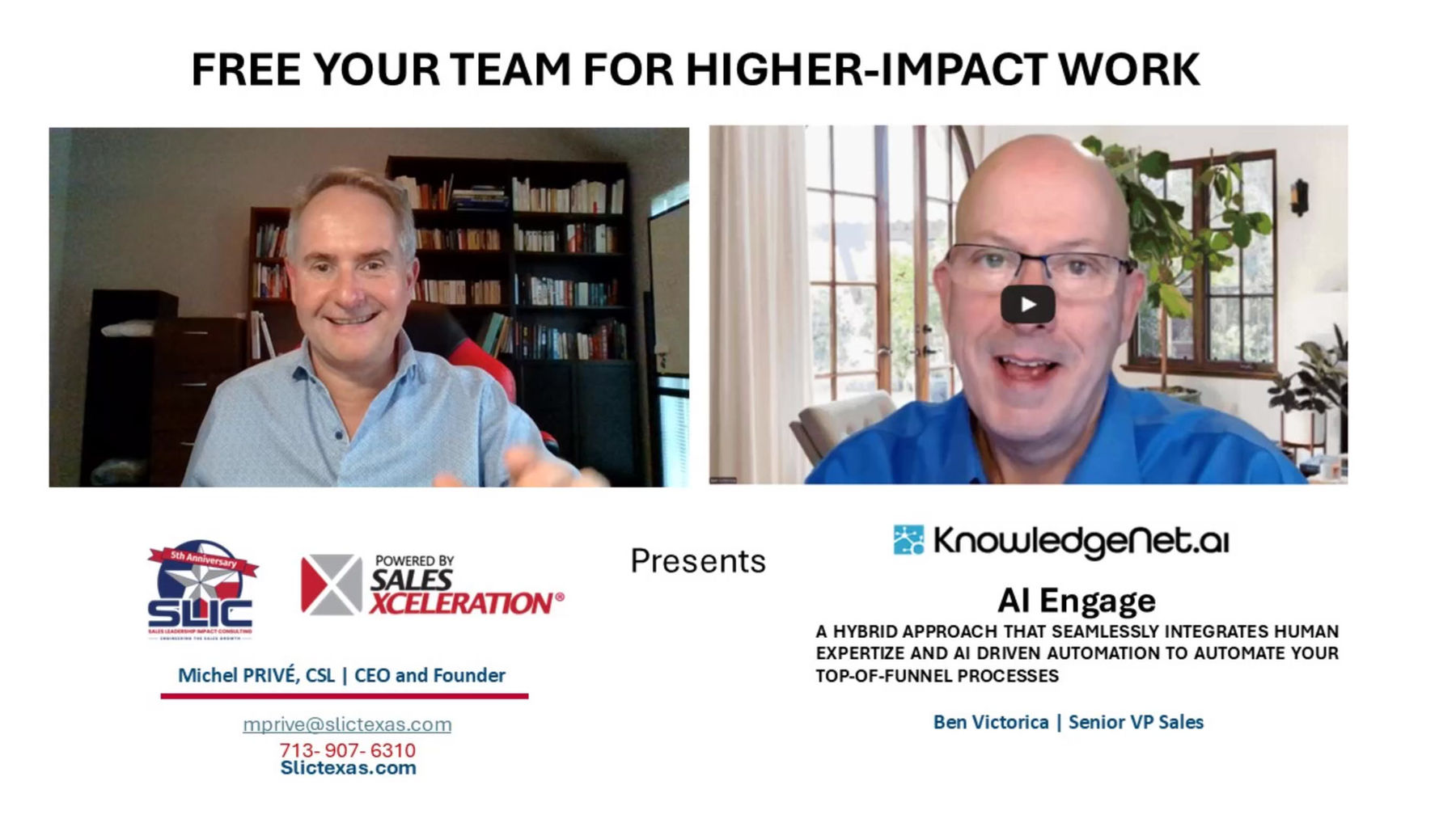 AI Engage Michel Prive Introduction